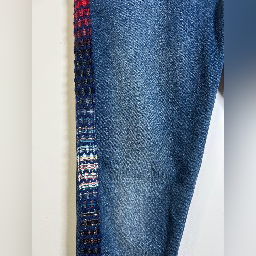 Levis 721 Made & Crafted High Rise Unique Woven Side Detail Size 27/30 - Picture 16 of 16